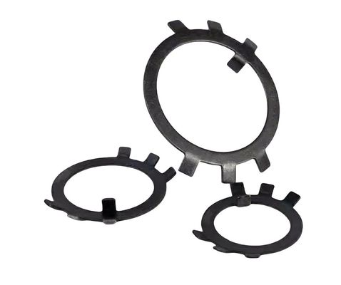 Lavadoras de fecho de mola para instalações elétricas M10 M12 M14 M60 Aço carbono JIS padrão estilo dividido Lavadora de garras seis