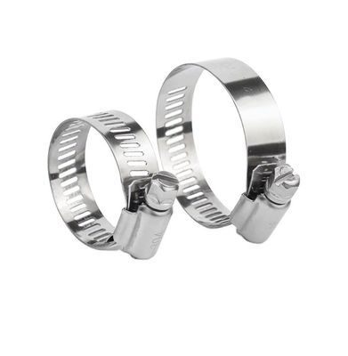 ANSI/ASME Standard Slotted Head Screw Hose Clamps para parafusos pesados do tipo alemão e customization ODM de aço inoxidável