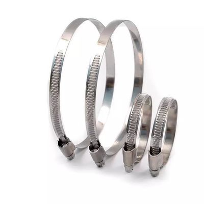 ANSI/ASME Standard Slotted Head Screw Hose Clamps para parafusos pesados do tipo alemão e customization ODM de aço inoxidável