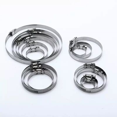 Mineração Indústria Pesada Desempenho Alemanha Tipo de tubos de aço inoxidável Grampos com acionamento de minhoca no sistema métrico de medição