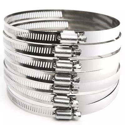 Mineração Indústria Pesada Desempenho Alemanha Tipo de tubos de aço inoxidável Grampos com acionamento de minhoca no sistema métrico de medição