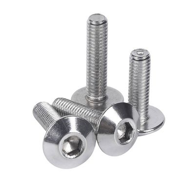 Sistema de medição métrica de aço M5 M6 cabeça de guarda-chuva parafuso de tomada hexadecimal com eficiência padrão ANSI