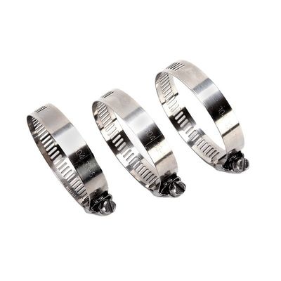 Clamps de mangueira de propósito geral de 16-300mm personalizados para mangueira e tubo firmes 3 polegadas 65-89mm aço inoxidável 304