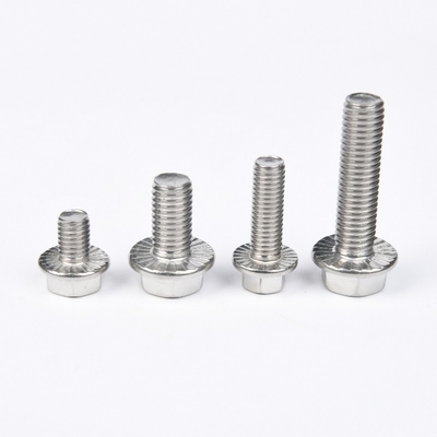 Parafusos de carroço de aço inoxidável de acabamento de zinco super duplex SAF2205 2507 A286 Phillips Drive Hex Head Flange Bolto DIN6921