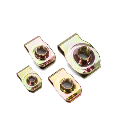 Acessórios de tratamento de água OEM Precision Nut Metric Measurement System M4 M6 M8 M10 U-Shaped Spring Clip Nut for Automotive
