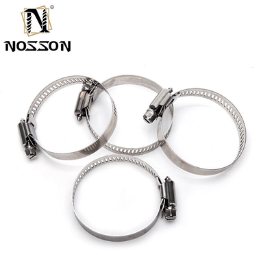ODM suporte personalizado 304 aço 6 polegadas garganta para fixação de cabo mangueira grampos não padrão alemão tipo forte 16-300mm