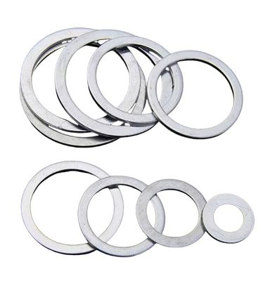 Indústria Automóvel M3-M30 Design personalizado de aço inoxidável 304/316 Flat Shim Washers com e acabamento preto