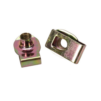 Sistema de medição métrica de cabeça hexagonal M4-M10 Zinco revestido de U Forma de Metal Clip de Primavera Nut Metal U Nut