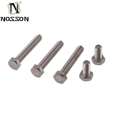 Solução de fixação de automóveis GB padrão M8 M10 Ferramenta de fio completo de aço inoxidável com acabamento liso revestido de zinco