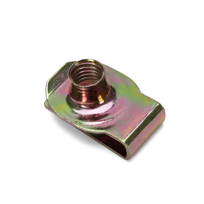 Hexagonal cabeça de aço inoxidável Primavera U-Nut Clip Nut Para M4-M10 fixação