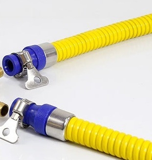 Clamps para tubos de aço inoxidável para tubos de água e gás de qualidade industrial