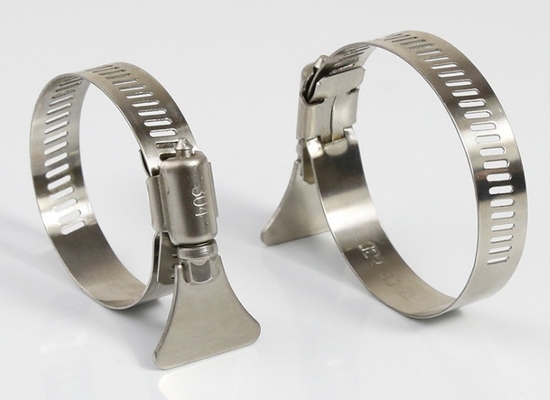 Clamps para tubos de aço inoxidável para tubos de água e gás de qualidade industrial