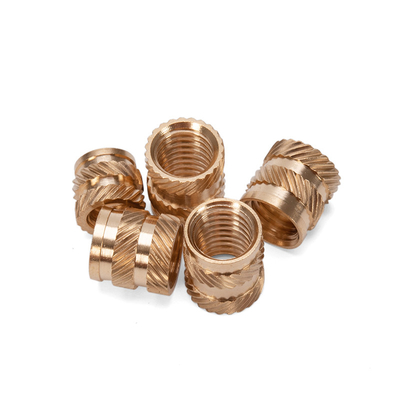 Nozes de rivetas de latão de cabeça alta e direita M3 M4 M5 M6 para cuidados de saúde DIN Standard Metric Measurement System Imperial Inch