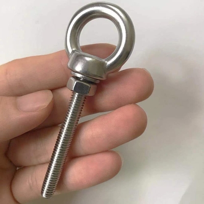 INCH Sistema de medição para parafusos de aço inoxidável M6 ombro 1/4&quot; x 2&quot; parafusos pesados para parafusos para elevação acabamento plano