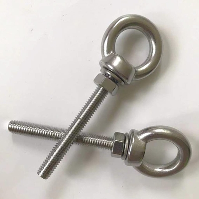INCH Sistema de medição para parafusos de aço inoxidável M6 ombro 1/4&quot; x 2&quot; parafusos pesados para parafusos para elevação acabamento plano