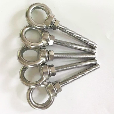 INCH Sistema de medição para parafusos de aço inoxidável M6 ombro 1/4&quot; x 2&quot; parafusos pesados para parafusos para elevação acabamento plano