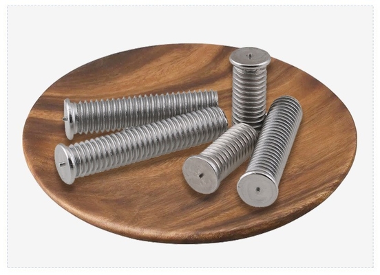 Acero carbono cobre revestido Cd Stud Soldagem Iso 13918 Spot Soldagem Stud para a construção naval DIN padrão de zinco acabamento fixador