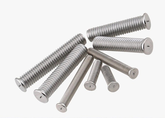 Acero carbono cobre revestido Cd Stud Soldagem Iso 13918 Spot Soldagem Stud para a construção naval DIN padrão de zinco acabamento fixador