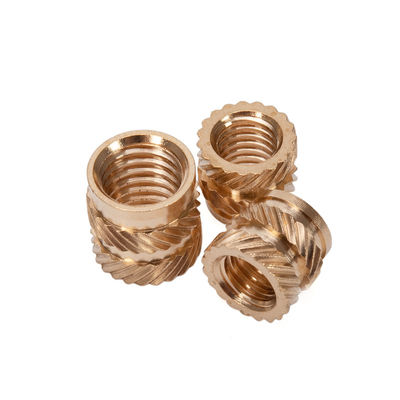 Tratamento de água personalizado M2 Amêndoas de cobre trituradas de latão inserções roscadas Amêndoas zincadas 8mm 10mm 12mm 14mm 16mm 20mm 25mm 30mm 35mm 40mm 50mm