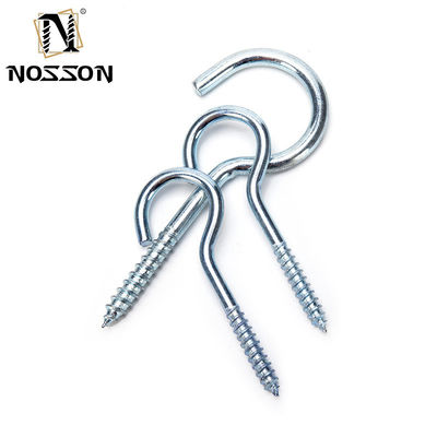 Finitura galvanizada de aço gancho de olho de madeira parafuso auto-aperto parafuso M1.6 M2 M2.5 M3 M4 M5 M6 M8 M10 M12 M14 M16 M20 e Venda