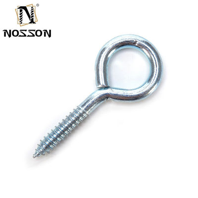 Finitura galvanizada de aço gancho de olho de madeira parafuso auto-aperto parafuso M1.6 M2 M2.5 M3 M4 M5 M6 M8 M10 M12 M14 M16 M20 e Venda