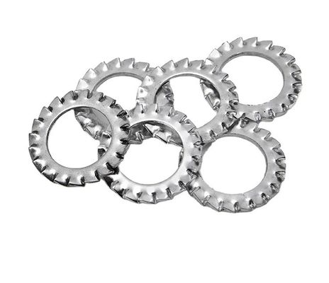 DIN6798A M2.5 M3 M4 M5 M6 M8 M10 M12 M14 M16 M18 M20 304 Lavadoras de aço inoxidável