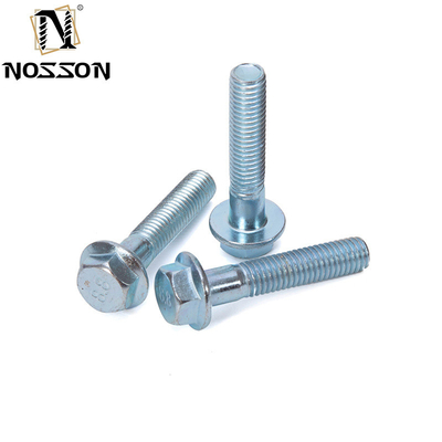Aço carbono de alta qualidade A2-70 5/16 parafusos de cabeça hexadeca com flange totalmente roscados 5/16 &quot;-18 x 3/4&quot; grau 5 para requisitos do cliente