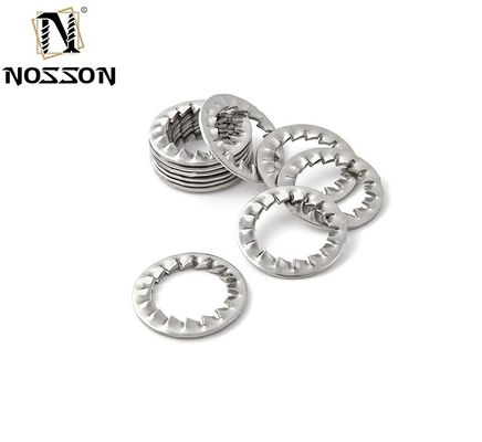 DIN6798A M2.5 M3 M4 M5 M6 M8 M10 M12 M14 M16 M18 M20 304 Lavadoras de aço inoxidável