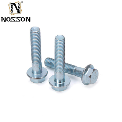 Aço carbono de alta qualidade A2-70 5/16 parafusos de cabeça hexadeca com flange totalmente roscados 5/16 &quot;-18 x 3/4&quot; grau 5 para requisitos do cliente