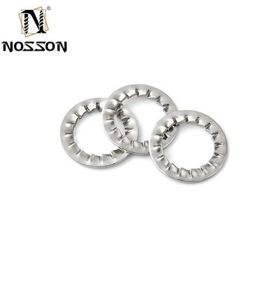 DIN6798A M2.5 M3 M4 M5 M6 M8 M10 M12 M14 M16 M18 M20 304 Lavadoras de aço inoxidável