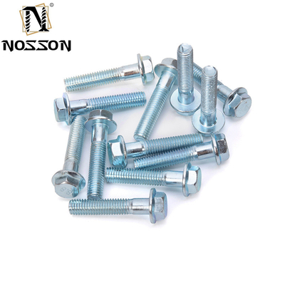Aço carbono de alta qualidade A2-70 5/16 parafusos de cabeça hexadeca com flange totalmente roscados 5/16 &quot;-18 x 3/4&quot; grau 5 para requisitos do cliente