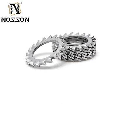 DIN6798A M2.5 M3 M4 M5 M6 M8 M10 M12 M14 M16 M18 M20 304 Lavadoras de aço inoxidável