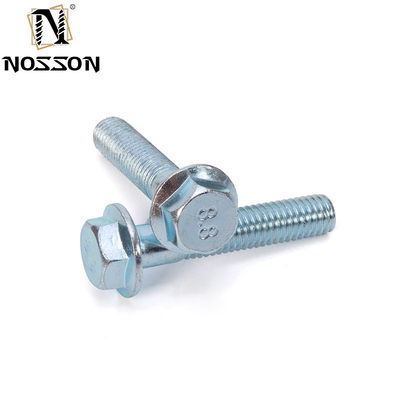 Aço carbono de alta qualidade A2-70 5/16 parafusos de cabeça hexadeca com flange totalmente roscados 5/16 &quot;-18 x 3/4&quot; grau 5 para requisitos do cliente
