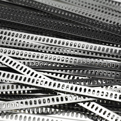 304 Cable Ties de aço inoxidável Wrap revestido auto-bloqueio Zip Metal Ties 9,8 polegadas para soluções avançadas e personalizadas