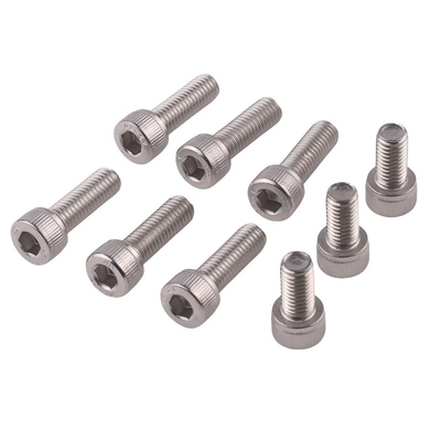 JIS M1.6-M24 Compatível com a ISO Ferro Inoxidável Hex Socket Cap Head Screws Standard JIS ISO