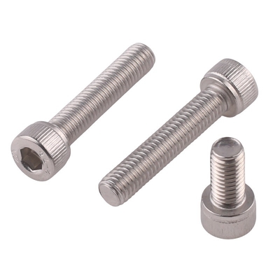 JIS M1.6-M24 Compatível com a ISO Ferro Inoxidável Hex Socket Cap Head Screws Standard JIS ISO