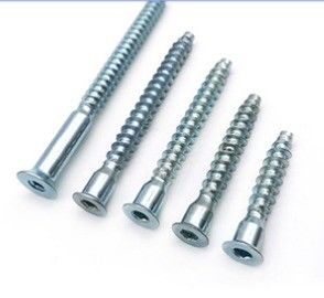 Parafuso de confirmação padrão DIN de aço métrico 6.3x50 para conexão de gabinete