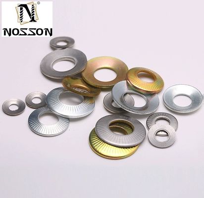 M3-M30 NFE25511 Ferro inoxidável Francês Lavadora de bloqueio anti-solto Lavadora de disco de prato Lavadora de medalhão Lavadora plana