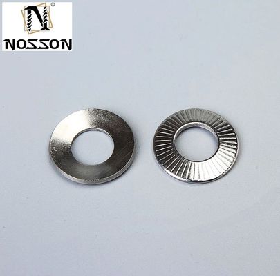 M3-M30 NFE25511 Ferro inoxidável Francês Lavadora de bloqueio anti-solto Lavadora de disco de prato Lavadora de medalhão Lavadora plana