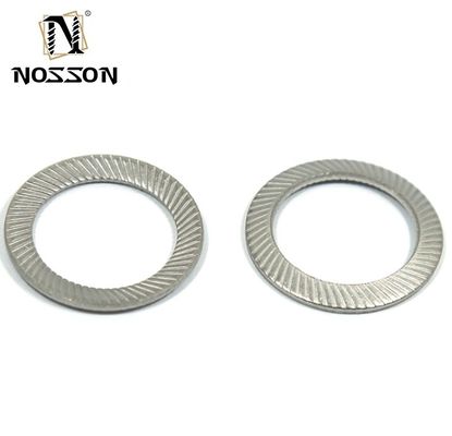 Melhore sua máquina de alimentos e bebidas com acabamento preto Din9250 Serrated Knurled Safety Lock Washers M3-M30 Standard JIS