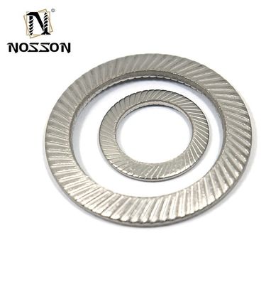 Melhore sua máquina de alimentos e bebidas com acabamento preto Din9250 Serrated Knurled Safety Lock Washers M3-M30 Standard JIS