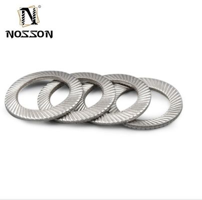 Melhore sua máquina de alimentos e bebidas com acabamento preto Din9250 Serrated Knurled Safety Lock Washers M3-M30 Standard JIS