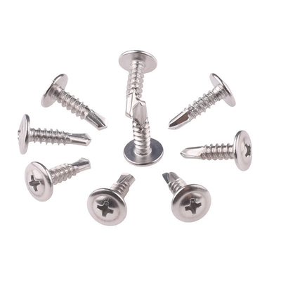 Soluções de fixação versáteis com acabamento revestido com zinco e parafuso de auto-perfuração de cabeça hexadecimal de aço padrão GB 4 * 16 mm