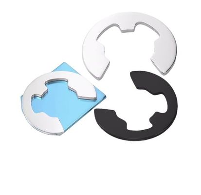 DIN6799 GB896 Anel de retenção em forma de E em aço inoxidável Anel de retenção aberto preto Anel de retenção tipo E Circlip para peças de máquinas de mineração