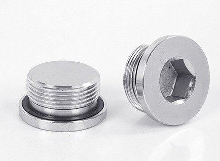 304 aço inoxidável Hex Oil Drain Plug com laringe Plug Wide Range
