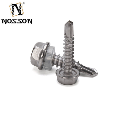 Parafusos de fixação automática de madeira Torx ANSI Standard com ST3.9 ST4.2 ST4.8 ST5.5 ST6.3 Tamanhos e padrão DIN