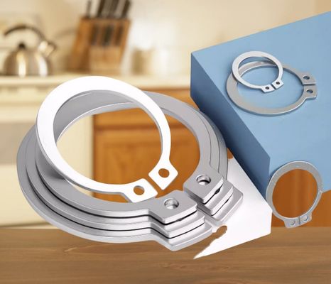 Indústria de varejo JIS padrão Countersunk 304 de aço inoxidável Retentor Circuito Externo Snap Ring DIN471 com desempenho