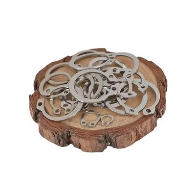 Indústria de varejo JIS padrão Countersunk 304 de aço inoxidável Retentor Circuito Externo Snap Ring DIN471 com desempenho