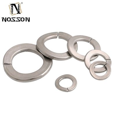 65 Aço manganês Split Style Wave Spring Bearings Washer M3-M80 DIN137 Aço carbono DIN PE PE Saco Cartão 137 ISO Preto