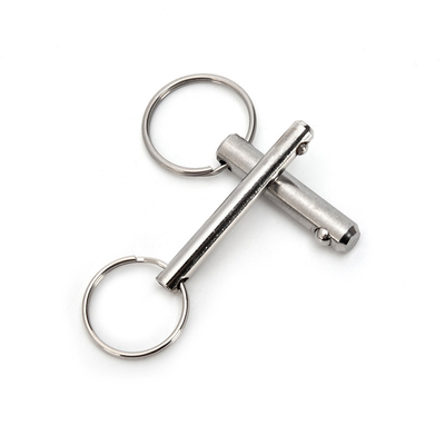 Indústria Geral Pins de libertação rápida de aço inoxidável de aço carbono Pins de bloqueio de esferas para resistência à corrosão no transporte aéreo